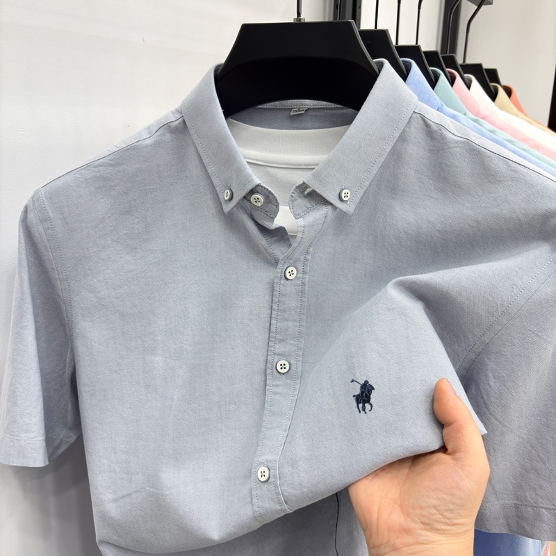 Golf Equipment Cheap - High end 100%cotton short sleeve shirt