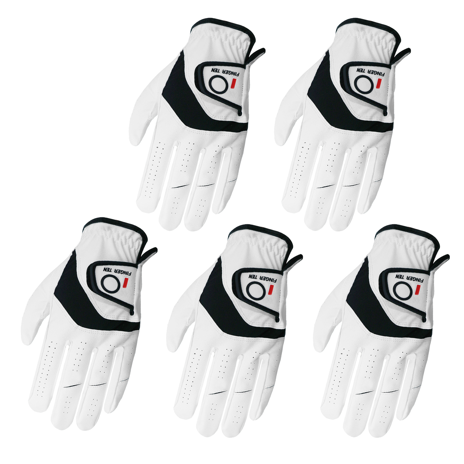 5 Pcs Golf Gloves Men Leather  - Golf Equipment Cheap のレビューと価格