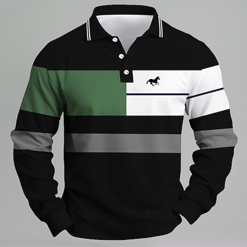 Men's Striped Printed Unicorn  - Golf Equipment Cheap のレビューと価格